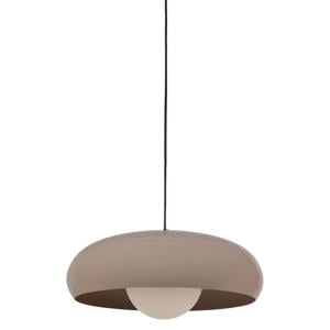 Tivo hanglamp rond metaal hoogglans zand