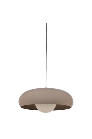 Tivo hanglamp rond metaal hoogglans zand