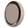 WOOOD Gloomy Wandlamp Rond - Metaal - Zand - 30x30x13