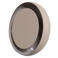 WOOOD WOOOD Gloomy Wandlamp Rond - Metaal - Zand - 30x30x13