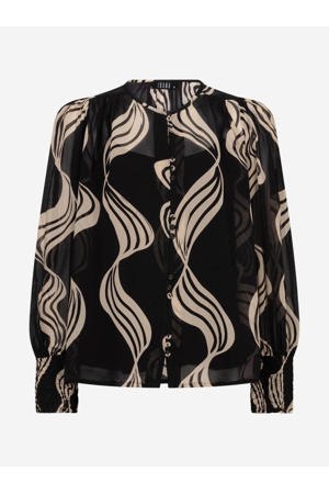 blouse zwart