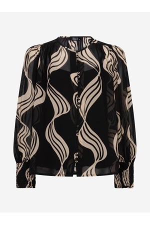 blouse zwart