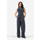 IBANA wide leg high waist gestreepte broek donkerblauw