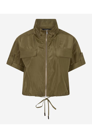 blouse olijfgroen