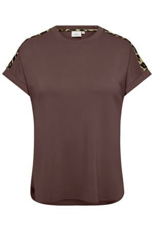 regular fit T-shirt Plus Size - bruin