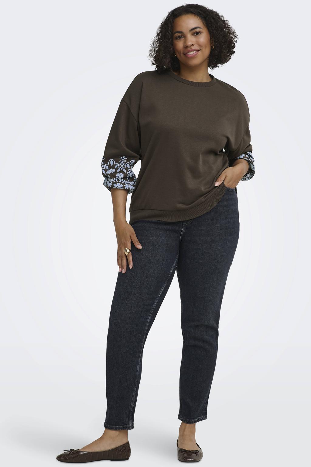 ONLY CARMAKOMA sweater gebreid