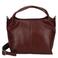 BURKELY leren handtas Myra bordeauxrood