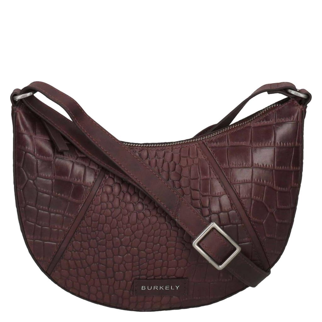 BURKELY leren crossbody tas Cool Colbie bruin