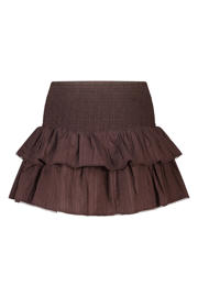 thumbnail: America Today mini rok met ruches - bruin