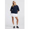 America Today mini rok met ruches - wit