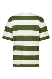 thumbnail: America Today relaxed gestreept T-shirt groen