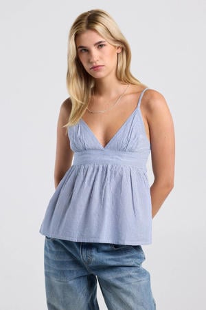top - blauw
