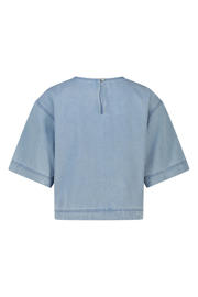 thumbnail: America Today top light blue denim