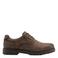 AM SHOE imitatieleren veterschoenen met profielzool - bruin