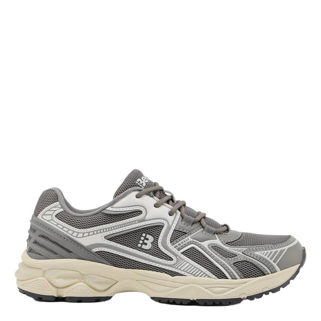 Bench imitatieleren sneakers - grijs