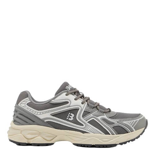 Bench imitatieleren sneakers grijs