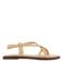 Graceland suède sandalen beige