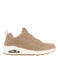 Skechers suède sneakers taupe