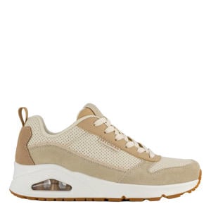 suède sneakers beige