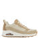 Skechers suède sneakers beige