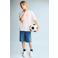 Mango Kids short dark blue denim