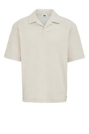 thumbnail: WE Fashion relaxed fit polo - lichtgrijs