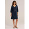 WE Fashion korte jurk donkerblauw