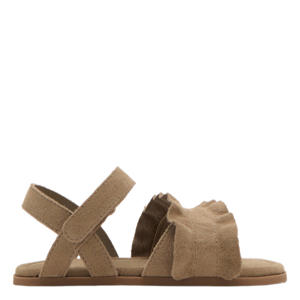 leren sandalen bruin