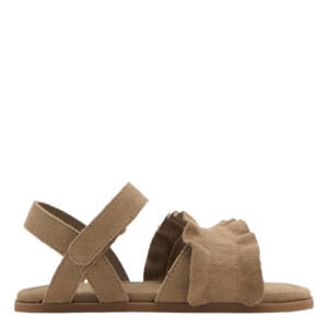 leren sandalen bruin