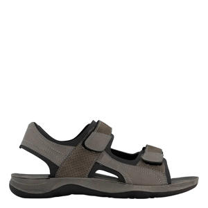 imitatieleren sandalen grijs