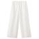 Mango Kids casual broek met linnen wit