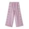 Mango Kids broek met borduursels - lila
