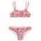 Mango Kids crop bikini oranje/roze