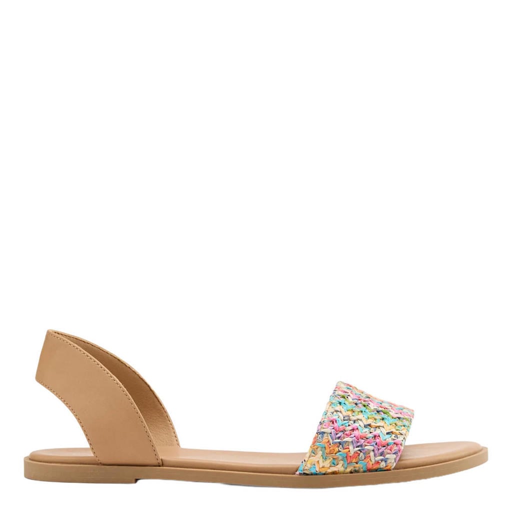Roze en aqua dames Graceland sandalen van synthetisch materiaal