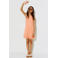 Mango Kids midi jurk oranje