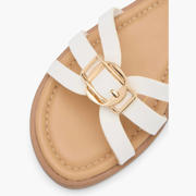 thumbnail: Graceland imitatieleren sandalen - wit