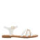 Graceland imitatieleren sandalen - wit
