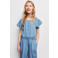 Mango Kids jumpsuit blauw