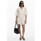 Desigual gebloemde blousejurk beige