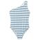 Mango Kids one shoulder badpak blauw