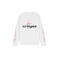 Croyez longsleeve met backprint wit