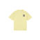 Croyez oversized T-shirt met backprint geel