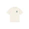 Croyez oversized T-shirt met backprint ecru