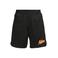 Malelions regular fit casual short met logo - zwart