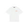 Malelions oversized T-shirt met backprint wit