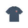 Malelions oversized T-shirt met backprint blauw