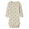LIL' ATELIER BABY wollen romper met print - beige