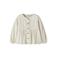 LIL' ATELIER MINI loose fit blouse met ruches - ecru