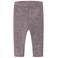 NAME IT BABY slim babybroek met wol paars