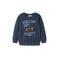 GUPPY MINI sweater met print - donkerblauw
